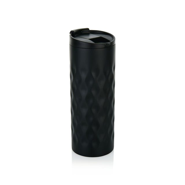 tazze termiche e bicchieri con tappo personalizzate in acciaio inossidabile, pp colore nero_nero 121714918 VAR01