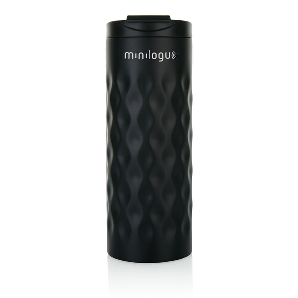 Carica l&#39;immagine nel visualizzatore di Gallery, tazze termiche e bicchieri con tappo personalizzate in acciaio inossidabile, pp colore nero_nero 121714918 DET08
