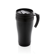 Carica l&#39;immagine nel visualizzatore di Gallery, tazze termiche e bicchieri con tappo personalizzate in pp, acciaio inossidabile colore nero_nero 121714930 VAR01

