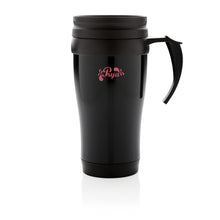 Carica l&#39;immagine nel visualizzatore di Gallery, tazze termiche e bicchieri con tappo personalizzate in pp, acciaio inossidabile colore nero_nero 121714930 DET08
