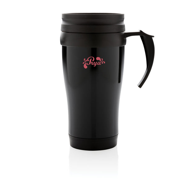 Carica l&#39;immagine nel visualizzatore di Gallery, tazze termiche e bicchieri con tappo personalizzate in pp, acciaio inossidabile colore nero_nero 121714930 DET09
