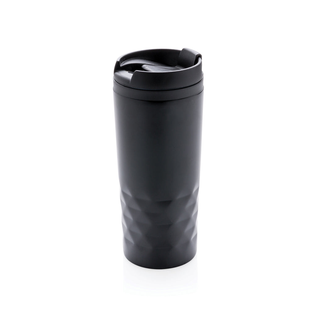 tazze termiche e bicchieri con tappo personalizzate in acciaio inossidabile, pp colore nero_nero 121714953 VAR01