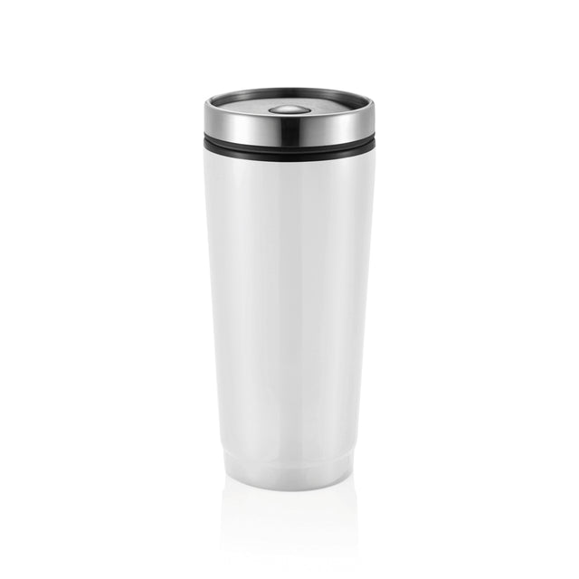 tazze termiche e bicchieri con tappo da personalizzare in pp, acciaio inossidabile colore bianco_bianco 121714959 VAR02