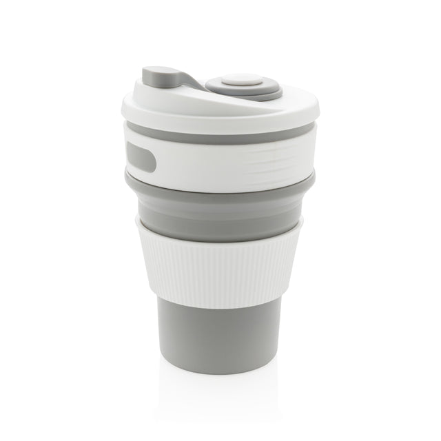 tazze termiche e bicchieri con tappo personalizzate in silicone, pp colore grigio_grigio 121714977 VAR02