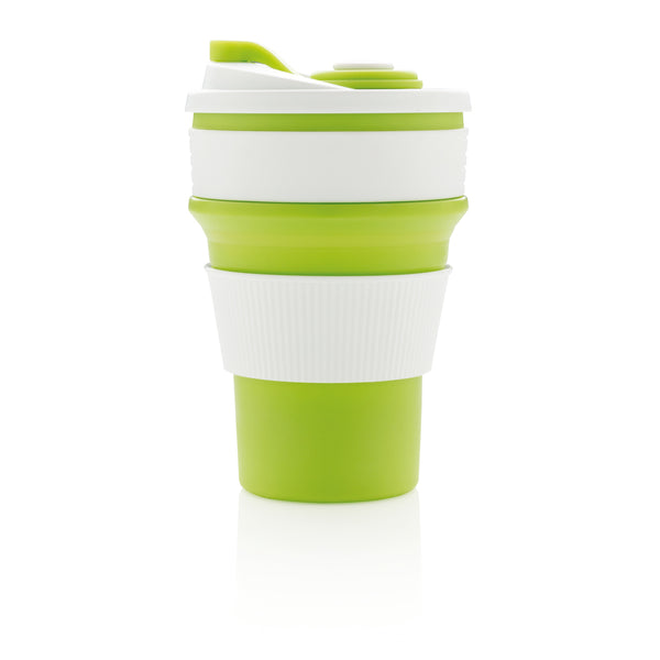 Carica l&#39;immagine nel visualizzatore di Gallery, tazze termiche e bicchieri con tappo personalizzate in silicone, pp colore verde_verde 121714977 DET09

