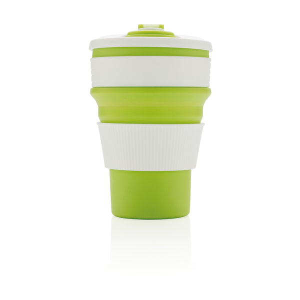 Carica l&#39;immagine nel visualizzatore di Gallery, tazze termiche e bicchieri con tappo personalizzate in silicone, pp colore verde_verde 121714977 DET09
