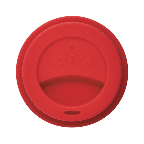Carica l&#39;immagine nel visualizzatore di Gallery, tazze termiche e bicchieri con tappo promozionali in pla, silicone colore rosso-ciliegia_rosso 121715005 DET09
