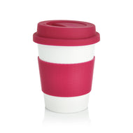 tazze termiche e bicchieri con tappo stampate con logo in pla, silicone colore rosa_rosa 121715005 VAR03