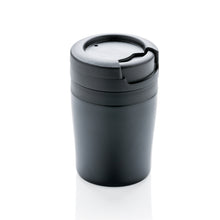 Carica l&#39;immagine nel visualizzatore di Gallery, tazze termiche e bicchieri con tappo personalizzate in pp, acciaio inossidabile colore nero_nero 121715009 VAR01
