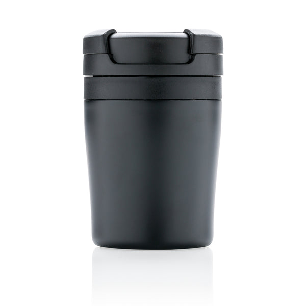Carica l&#39;immagine nel visualizzatore di Gallery, tazze termiche e bicchieri con tappo personalizzate in pp, acciaio inossidabile colore nero_nero 121715009 DET09
