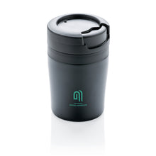Carica l&#39;immagine nel visualizzatore di Gallery, tazze termiche e bicchieri con tappo personalizzate in pp, acciaio inossidabile colore nero_nero 121715009 DET07
