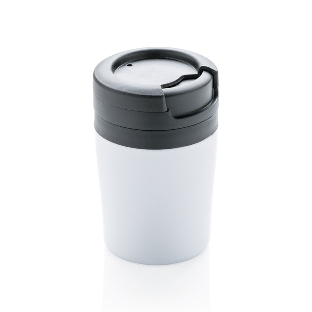 tazze termiche e bicchieri con tappo da personalizzare in pp, acciaio inossidabile colore bianco_bianco 121715009 VAR02