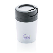 Carica l&#39;immagine nel visualizzatore di Gallery, tazze termiche e bicchieri con tappo da personalizzare in pp, acciaio inossidabile colore bianco_bianco 121715009 DET07
