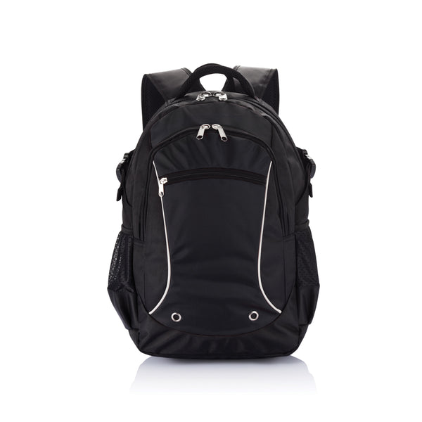 Carica l&#39;immagine nel visualizzatore di Gallery, zaini porta PC personalizzati in poliestere, poliestere colore nero_nero 121742219 DET03

