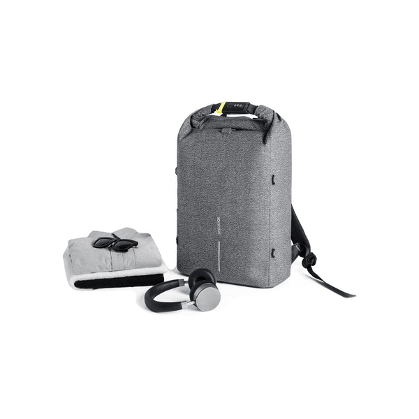 Carica l&#39;immagine nel visualizzatore di Gallery, zaini porta PC da personalizzare in poliestere, pe colore grigio_grigio 121742281 DET09
