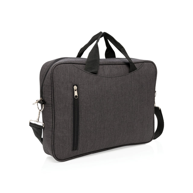 borse porta PC e documenti personalizzate in poliestere colore carbon-fossile_grigio 121744719 VAR01