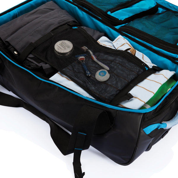 Carica l'immagine nel visualizzatore di Gallery, valigie trolley personalizzate in poliestere, poliestere colore blu_blu 121746717 DET09

