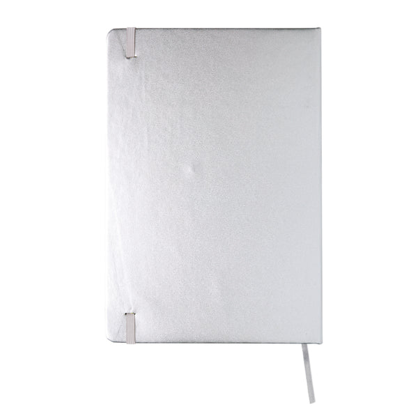 Carica l&#39;immagine nel visualizzatore di Gallery, taccuini e block notes stampati con logo in carta colore argento_argento 121749038 DET09
