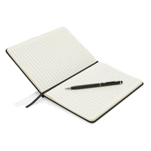 Carica l&#39;immagine nel visualizzatore di Gallery, quaderni e block notes personalizzati in carta, acciaio inossidabile colore nero_nero 121749048 DET03

