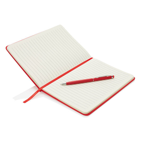 Carica l&#39;immagine nel visualizzatore di Gallery, taccuini e block notes personalizzabili in carta, acciaio inossidabile colore rosso-ciliegia_rosso 121749048 DET08

