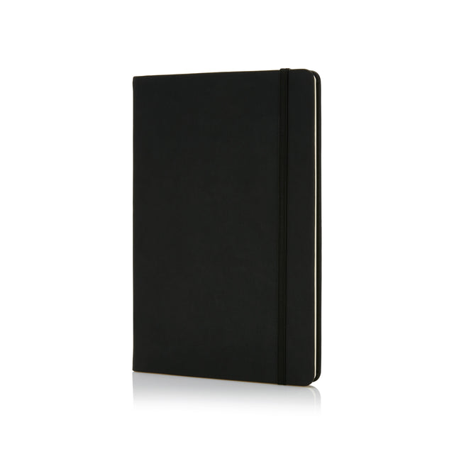 block notes e taccuini personalizzati in carta, poliestere colore nero_nero 121749059 VAR01