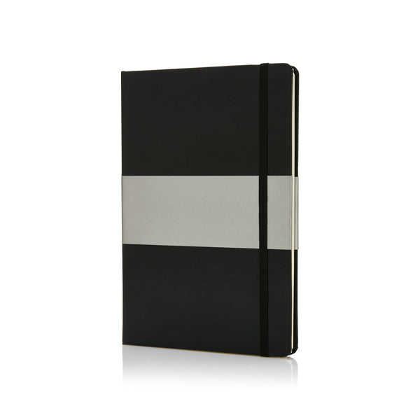 Carica l&#39;immagine nel visualizzatore di Gallery, taccuini e block notes personalizzati in carta, poliestere colore nero_nero 121749070 DET09
