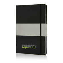 Carica l&#39;immagine nel visualizzatore di Gallery, taccuini e block notes personalizzati in carta, poliestere colore nero_nero 121749070 DET08
