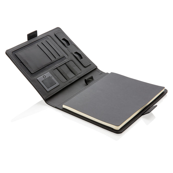 Carica l&#39;immagine nel visualizzatore di Gallery, portablocchi e cartelline personalizzati in poliestere, pu colore nero_nero 121749104 DET09
