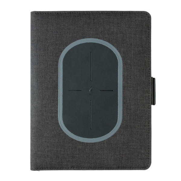 Carica l&#39;immagine nel visualizzatore di Gallery, portablocchi e cartelline personalizzati in poliestere, pu colore nero_nero 121749104 DET09
