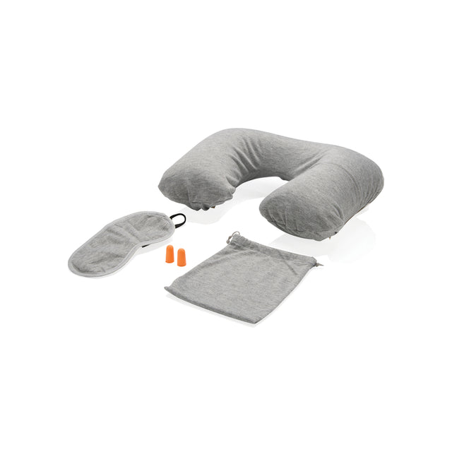 accessori da viaggio da personalizzare in poliestere, pvc colore grigio_grigio 121750317 VAR01
