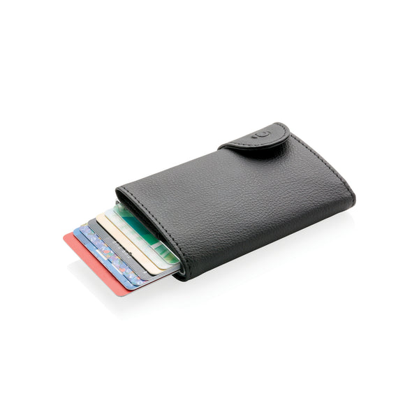 Carica l&#39;immagine nel visualizzatore di Gallery, portafogli e portacarte di credito personalizzati in pu, alluminio colore nero_nero 121756768 DET09
