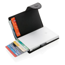 Carica l&#39;immagine nel visualizzatore di Gallery, portafogli e portacarte di credito personalizzati in pu, alluminio colore nero_nero 121756768 DET03
