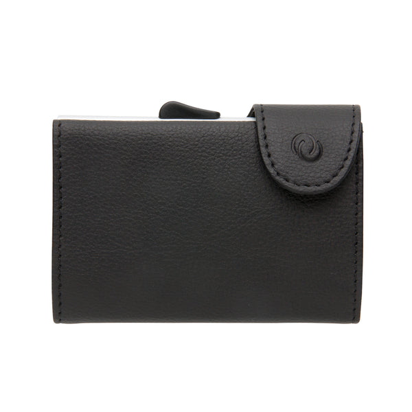 Carica l&#39;immagine nel visualizzatore di Gallery, portafogli e portacarte di credito personalizzati in pu, alluminio colore nero_nero 121756768 DET09
