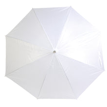 Carica l&#39;immagine nel visualizzatore di Gallery, ombrello automatico stampato in poliestere bianco 017225 DET01
