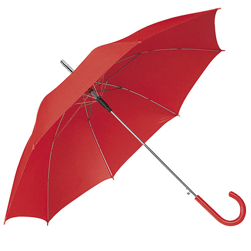 ombrello pubblicitario in poliestere rosso 017225 VAR03