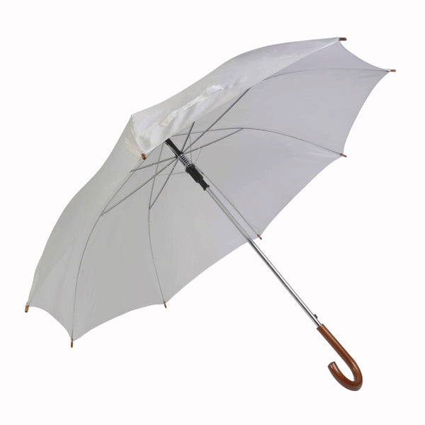 ombrello da personalizzare in poliestere bianco 0113702 VAR02