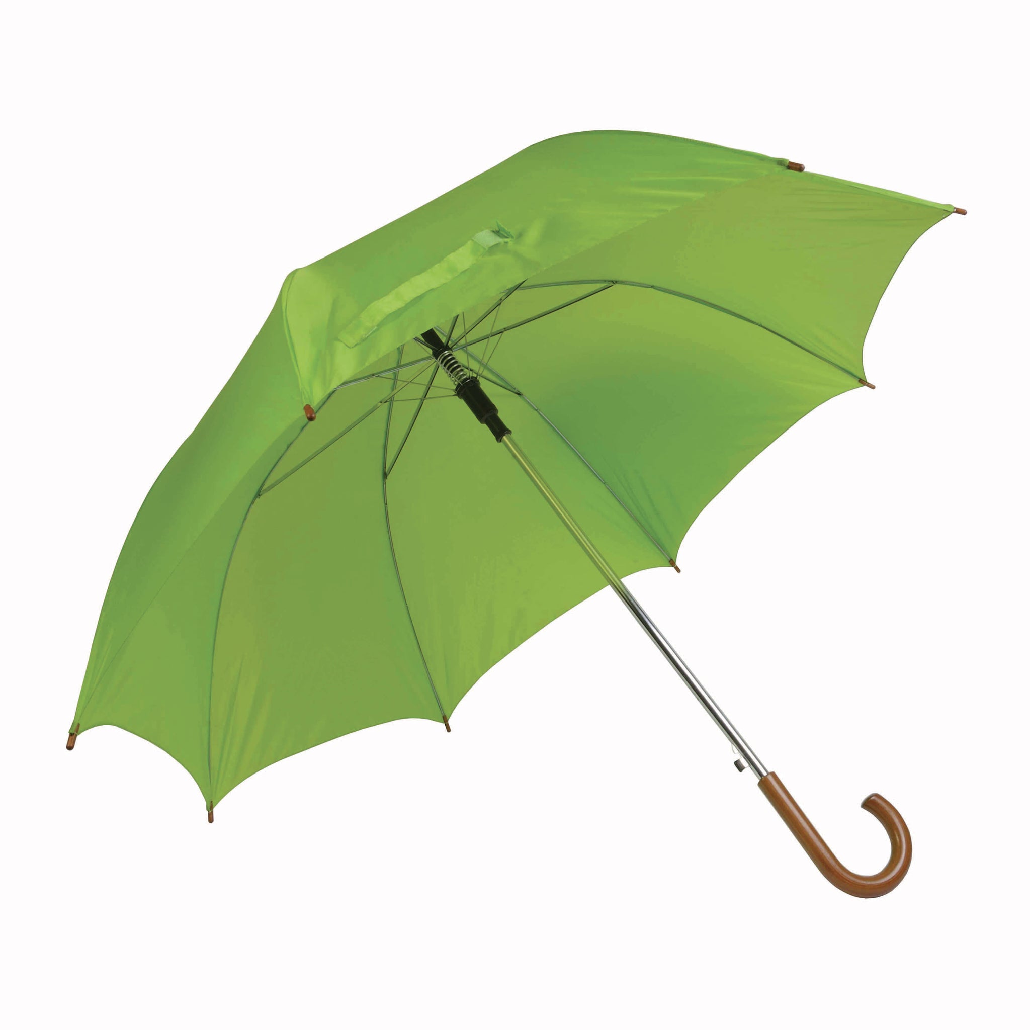 ombrello pubblicitario in poliestere verde-mela 0113702 VAR01