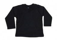 t-shirt stampata in cotone 101-nera 061719499 VAR07