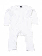 pigiamino con logo in cotone 000-bianco 061722899 VAR02
