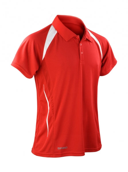 polo pubblicitaria in poliestere 450-rossa 061731161 VAR03