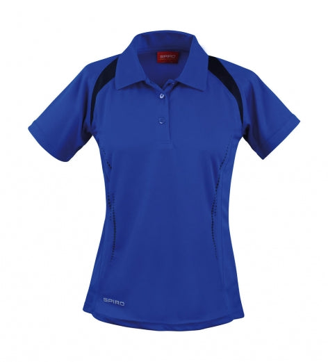 polo stampata in poliestere 366-royal 061732861 VAR08