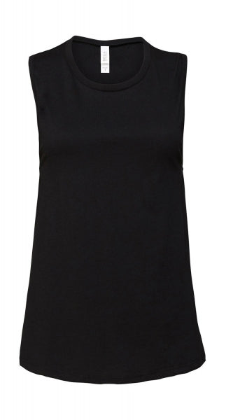 canotta con logo in cotone 101-nera 061737502 VAR04