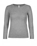maglietta con logo in cotone 125-grigia 061750014 VAR12