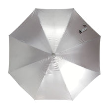 Carica l&#39;immagine nel visualizzatore di Gallery, ombrello golf pubblicitario in poliestere argento-blu 0152428 DET01
