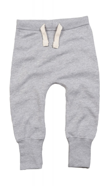 pantalone stampato in cotone 126-grigio 061756899 VAR04