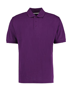 polo pubblicitaria in poliestere 348-viola 061773287 VAR08