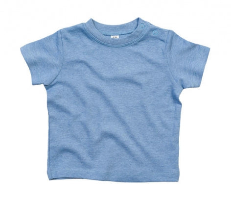 t-shirt stampata in cotone 301-blu 061780699 VAR13
