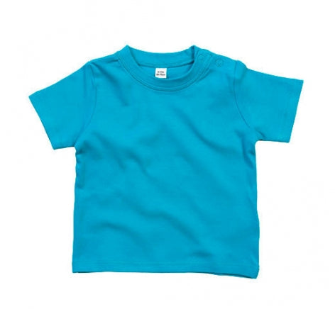 maglietta stampata in cotone 331-blu 061780699 VAR16