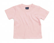 t-shirt con logo in cotone 417-rosa 061780699 VAR02