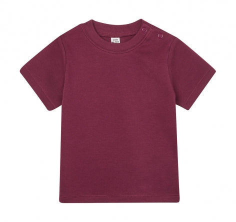 maglia stampata in cotone 448-bordeaux 061780699 VAR09